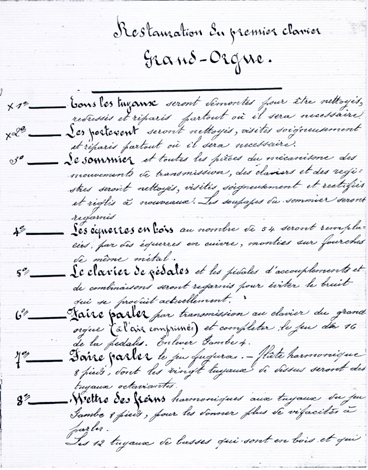 Deuxime page du deuxime devis