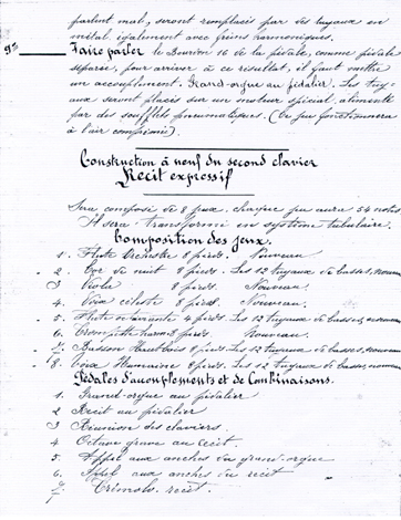 Troisime page du deuxime devis