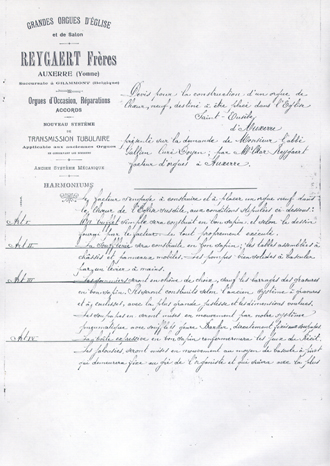 Premire page du huitime devis