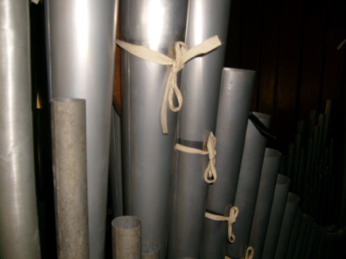 Tuyauterie Grand Orgue 1