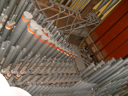 Tuyauterie Grand Orgue 3