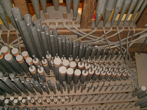 Tuyauterie Grand Orgue 7